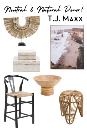 Natural Look Spring Décor At T.J. Maxx